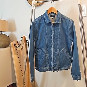 LAST CHANCE PRICE DROP!ALEX MILL ZIP UP DENIM WORK JACKET